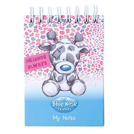 A7 Twiggy the Giraffe My Blue Nose Friends Notebook £2.50